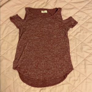 Hollister Shoulder Cut-out TShirt